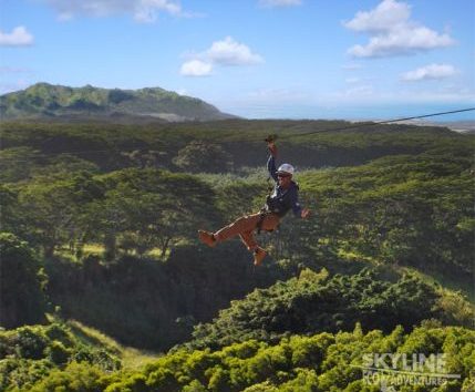 Skyline Poipu Zipline Kauai Lines Kauai