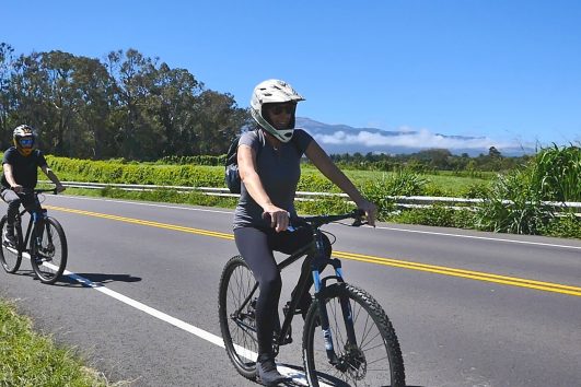 Bike ride maui